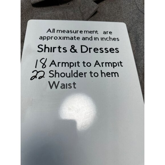 Ann Taylor Loft Virgin Wool Blend Button Front Blazer Women's Size 8 - Picture 8 of 8